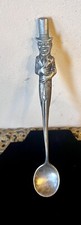 vintage 1930s W.C. Fields Pewter Bar cocktail spoon  picture