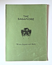 The Sagamore Vintage Menu - 