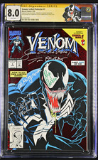 Venom: Lethal Protector #1 Newsstand CGC 9.0 Multi Signed X 6, Custom Label. picture
