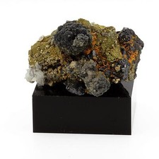Chalcopyrite, Sphalerite, Boulangerite, Dolomite. 422.8 cts. Kosovo. Rare picture