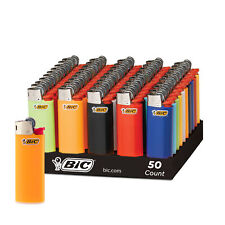 BIC Mini Pocket Lighter, Assorted Colors, 50-Count Tray, Safe and Reliable picture