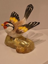 CROWN STAFFORDSHIRE GOLDFINCH EXCELLENT MINT CONDITION picture