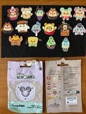 Disney Pins Complete Set Munchlings Series 1 Specialty Treats - 16 pins total picture