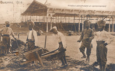 WWI Hindu Soldiers Construction Camp RPPC Real Photo Postcard picture