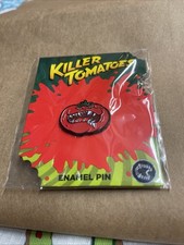 Killer Tomatoes Enamel Pin 2019 SDCC Limited Edition Creepy Co Very Rare HTF New picture