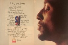 1994 McDonald's Alonzo Mourning PRINT AD Dream Team Cup Promo VTG 90s Basketball picture