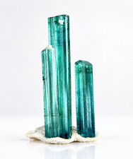 8.15ct | Natural Blue Indicolite Tourmaline Crystal Gemmy Specimen - Afghanistan picture