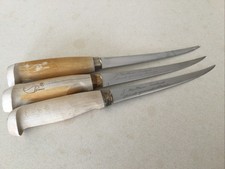 J. Marttiini  Finland Fixed Blade Knife.  Three In This Lot. picture