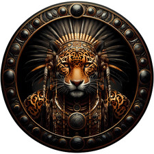 Jaguar Spirit Animal Decal - Native American Totem Decal - 5