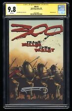 300 (1998) #1 CGC NM/M 9.8 White Pages SS Signed Frank Miller Frank Miller picture