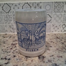 .5L German Beer Stein from Pilsen Germany Vintage picture