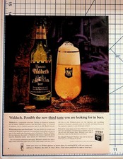 1964 Hamm's Waldech Beer Vintage Magazine Ad - German Style Lager Print picture