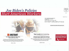 JOE BIDEN'S POLICIES HURT American Workers (POLITICAL LEAFLET 2023)  MAGA NH OF picture