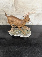 Vintage 1986 Homco Masterpiece Porcelain Buck/Deer Figurine picture