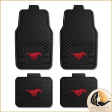 Fanmats Southern Methodist University Mustangs Red Set of 4 Mats Universal picture