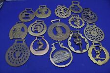 15 HORSE BRASS, VINTAGE  MANY ARE ENGLISH picture