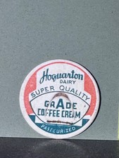 Rare Vintage Standard Milk Bottle Cap Hoquarton Dairy Cream Tillamook, Oregon picture
