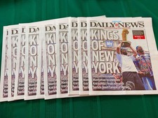 (1) NY DAILY NEWS June 19th KNICKS CHAMPIONSHIP PARADE  SPECIAL LATE EDITION picture