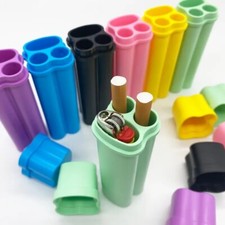 Portable cigarette pre-roll case various colors picture
