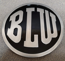 🔥 CAST ALUMINUM Baldwin Locomotive Works Railroad Logo Sign Plate Badge Plaque picture