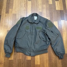 Vintage Summer Flyers Jacket Mens Large L Green CWU-36/P Flight Bomber Military picture