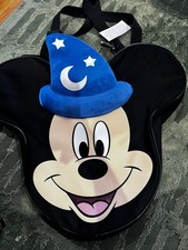 NEW Walt Disney Imagineering Sorcerer Mickey Big FACE tote bag XL picture