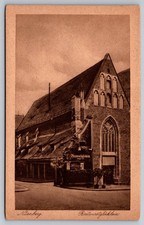 Nürnberg Bratwurstglöcklein Restaurant 1961 Copper Gravure Postcard Germany picture