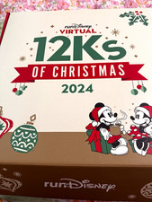 runDisney Virtual 12Ks of Christmas 2024 Box Set Mickey Minnie picture
