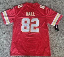 Dante Hall Signed Autographed NFL KC Chiefs Football Nike Jersey - w/JSA COA picture