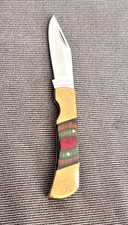 Vintage Comanche 440 Stainless Folding Lockblade Pocket Knife picture