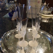 Vintage Handblown/Crystal