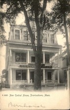 Provincetown MA Massachusetts New Central House c1900-20s Vintage Postcard picture