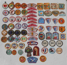 Vintage 60s-70s BSA Boy Scout Patch WM Boyce Home of the Founder Collection Lot picture
