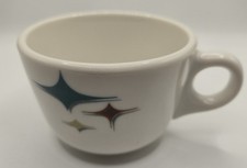 Syracuse China 91-C USA Restaurant Ware Coffee Cup VTG Atomic Diamond Jubilee picture