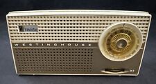 Vintage Westinghouse H-653P6 Transistor Radio w/ Unbreakable Case - Made in USA picture