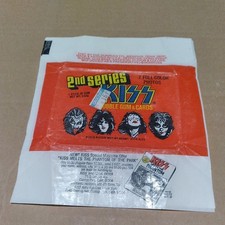 1978 Donruss KISS Series #2 Card Wax Pack Wrapper picture