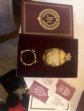 Joan Rivers Imperial Treasures Musical Egg Complete With Stand And Paperwork picture