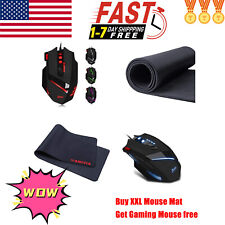 Large XXL Mouse Pad Desk Pad Computer Table Mat with Anti-Slip Rubber for Gamer picture