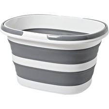 Large Collapsible Bucket 4.2 Gallon (16L) for House Cleaning, Camping, and More picture