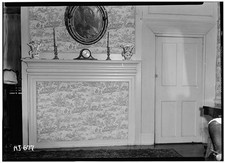 Morristown New Jersey Captain Moses Este House 1940 South Parlor Mantel Wall picture
