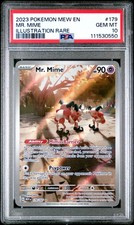 PSA 10 MR. MIME 179/165 | 151 Illustration Rare Pokemon Card picture