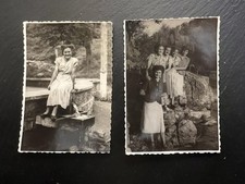 Vintage Pre WW2 1950s European Women Spring River Photos Lot  picture