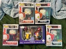 Funko & Beast Kingdom IT Pennywise Vinyl Figure Lot 5 picture