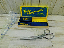 Vtg NOS Griffon Pinking Shears Model Chrome in Original Box New Advertising picture