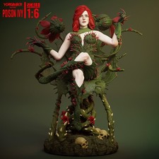 1:8 Poison Ivy DC Comics Fan Art UNPAINTED High Quality Garage Kit picture