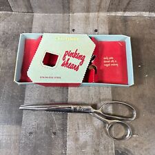 Craftsman Pinking Shears Scissors Stainless Steel 5213 Pat No. 2579521 USA BOX picture