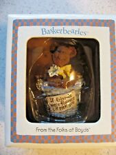 The Boyds Collection Basketbearies - Flora 3D Greeting Card #24701 Friends picture