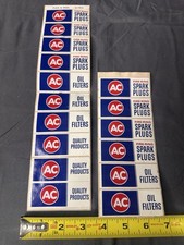 AC  Delco - Original Vintage 1960’s 70’s Racing Decal A-7513 Sticker Sheet picture