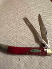 Robeson ShurEdge 622407 Fishing Pocket Knife Red Bone Queen USA picture