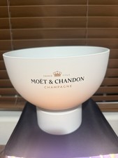 Moët Chandon Champagne White Great Bubble Ice Bucket NEW - 2 Available picture